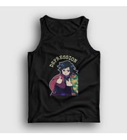 Presmono Unisex Siyah Depression Giyu Tomioka Anime Demon Slayer Kimetsu No Yaiba Atlet 298227tt