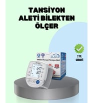 Dijital Bilek Tansiyon Aleti Çift Güç Kaynaklı Hd Ekranlı