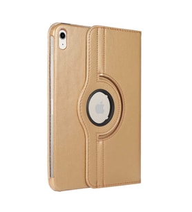 Apple iPad 11.Nesil 2025 Uyumlu Zore Dönebilen Standlı Kılıf (Gold)