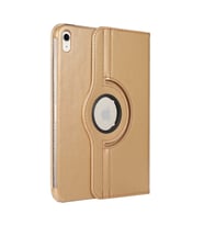 Apple iPad 11.Nesil 2025 Uyumlu Zore Dönebilen Standlı Kılıf (Gold)