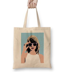 Taylor Swift 05 Bez Çanta Uzun Saplı