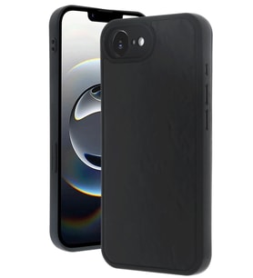 Pilelistore   iPhone 16E Kılıf Aras Deri Kapak - Siyah