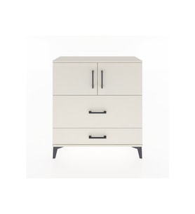 Arges Şifonyer 2 Raflı 2 Çekmeceli 2 Kapaklı 88x30x96 Aytaşı-Aytaşı