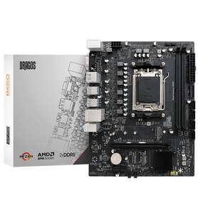 Dragos B650 D5 AM5 DDR5 6000MHz,1x PCIe 4.0 M.2, SATA, USB 3.2, HDMI, DP, 2.5G 3x ARGB mATX Anakart