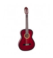 Valencia Vc101trds Klasik Gitar 1/4 Kırmızı Sap Çelikli