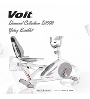 Voit D2000 Diamond Collection Yatay Bisiklet (Parlak Beyaz)
