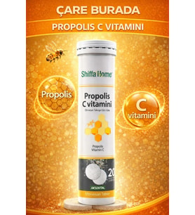 Propolisli & C Vitaminli Efervesan Tablet (20 Tablet)