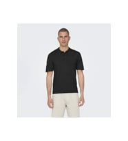 ONSWYLER REG 14 SS POLO KNIT NOOS Black