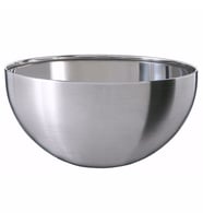 Servis Salata Kasesi IKEA Metal 12 cm MeridyenDukkan Paslanmaz Çelik Kase Sunum