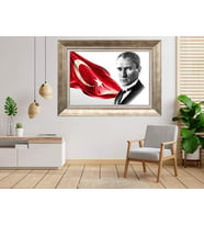 Gümüş Çerçeveli Tablo nb180