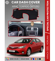 TOYOTA AVENSIS T27 (2009-2018) Torpido Örtüsü Ön Göğüs Koruma Tam Uyum Çatlamayı Önler