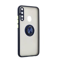 P40 Lite E Montreal Yüzüklü Kapak - Lacivert