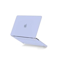 Macbook Pro 13 2020 Macbook Buzlu Kapak - Lila