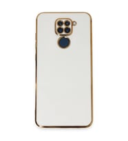 Xiaomi Redmi Note 9 Kılıf Volet Silikon - Beyaz