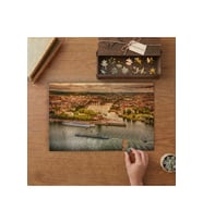 Ren Nehri ve Köln Görseli Tasarımı 240 parça Ahşap Puzzle Ahşap Kutuda MP05330