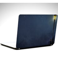 Gece Lambası ve Kedi Laptop Sticker 13 İnch (34X24CM)