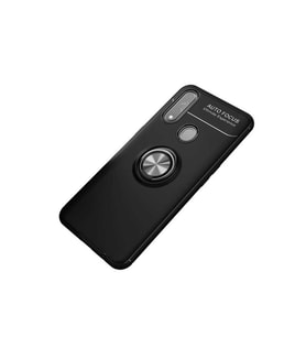 Oppo A31 Uyumlu Kılıf Zore Ravel Silikon Kapak (Siyah)
