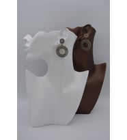 STONEAGE İNCİLİ BÜYÜK KÜPE (Rose)
