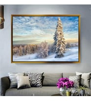 Altın Çerçeveli dekoratif tablo a370 (Gold)