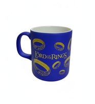 Lord of the Rings Yüzüklü Seramik Çay Kahve Kupası Mavi