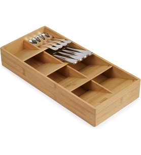 Joseph Joseph Drawer Store - Büyük Kompakt Çatal Bıçak Çekmecesi Düzenleyici, 8 Bölmeli, 48 Parça, B