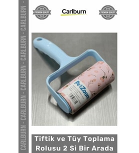 Özel Üretim Kaliteli Pratik Halı Elbise Temizleme Aparat Tiftik Tüy Toplama Rolusu 2 Si Bir Arada