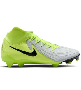 Nike Phantom GX2 Academy FG/MG Mens Football Shoes Bilekli Çoklu Zemin Kramponu Gri