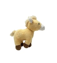 Sevimli Peluş At Sesli 25 cm (Çok Renkli)