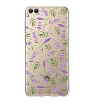 PrintiFy Huawei P Smart 2018 ile Uyumlu 1mm Slim Fit Water Color 3 Baskılı Şeffaf  Kılıf
