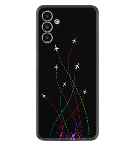 Samsung A23 A31 A32 A50 A51 A52 A53 A70 Kılıf Desenli Silikon Line Planet 1736