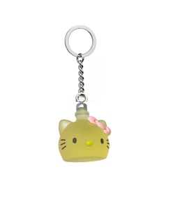 Sarı Hello Kitty Saydam Anahtarlık (Çok Renkli)