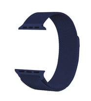 Apple Watch 40mm Uyumlu Kordon Hasır Metal Mıknatıslı Örgü Zore KRD-01 Kayış