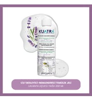 KUATRA Nemlendirici Temizlik Jeli 200 ml Lavanta Yağlı Yüz ve Vücut Temizleyici