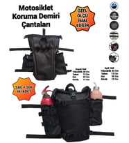 MOTOSİKLET KORUMA DEMİRİ ÇANTALARI SULUK VE YANGIN TÜPÜ BÖLMELİ