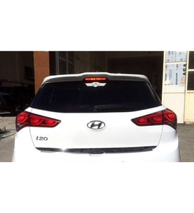 Hyundai İ20 Spoiler -Plastik (Karışık)