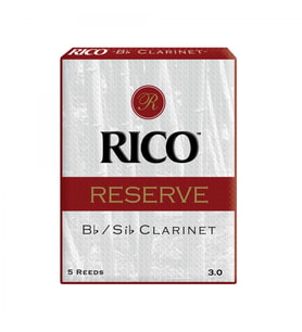 D'Addario RCR0530 Reserve Bb Klarnet Kamışı No: 3.0 (Profesyonel) - 5'li Paket  Standart Konser Sertliği, Tutarlı ve Zengin Ses