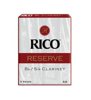 D'Addario RCR0530 Reserve Bb Klarnet Kamışı No: 3.0 (Profesyonel) - 5'li Paket  Standart Konser Sertliği, Tutarlı ve Zengin Ses