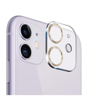 Binano iPhone 11/12 Mini 3D Pro Kamera Koruyucu Retro Gold