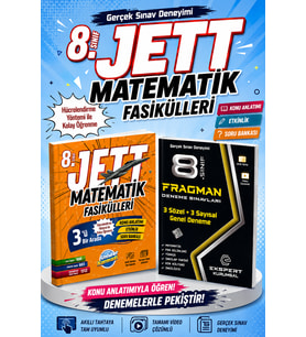 8.Sınıf Jett Matematik Fasikülleri -3 Fragman Deneme
