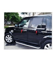 Land Rover Discovery 3 Krom Cam Çıtası 4 prç. 2005-2009 P. Çelik