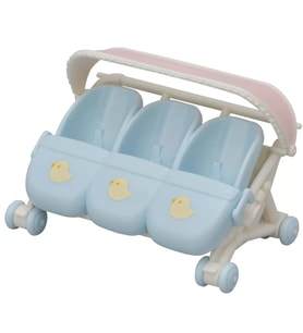 Mey İthalat® Sylvanian Families Üçüz Bebek Arabası 5533