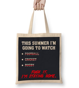 This Summer I'm Going To Watch Sport Bez Çanta Uzun Saplı