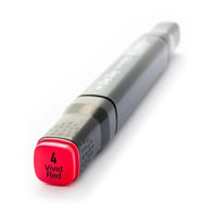 DEL REY TWIN MARKER R4 VİVİD RED