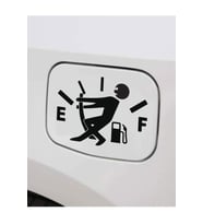 Yakıt Göstergesi Depo Kapağı Sticker 15 Cm