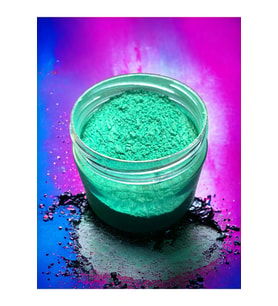 Epoksi Bazlı Sedefli Toz Pigment Oksit Yeşil 40 gr