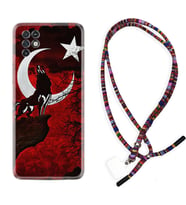 INFINIX Note 11 Pro Note 10 Hot 9 Play Kılıf Boyun Asklı Rasta Silikon Wolf and Moon 2 1381