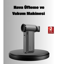 Northcity Çok Fonksiyonlu Şarjlı Hava Üfleme ve Vakum Makinesi - 130.000 RPM Güçlü Temizlik Çözümü