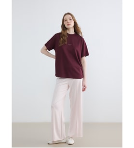 LCW Modest Pembe Beli Lastikli Soft Touch Kadın Eşofman Altı