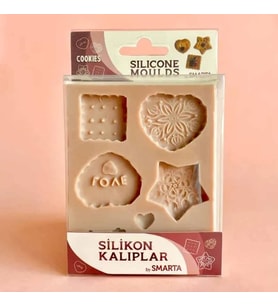 Smarta Silikon Kalıp Kurabiyeler - Cookies SK1013018 