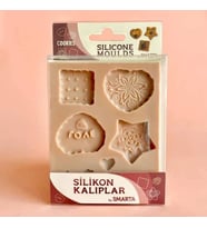 Smarta Silikon Kalıp Kurabiyeler - Cookies SK1013018 